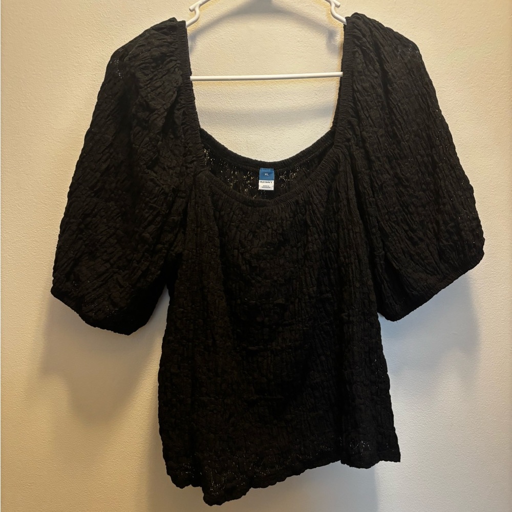Elegant Black Women's Top